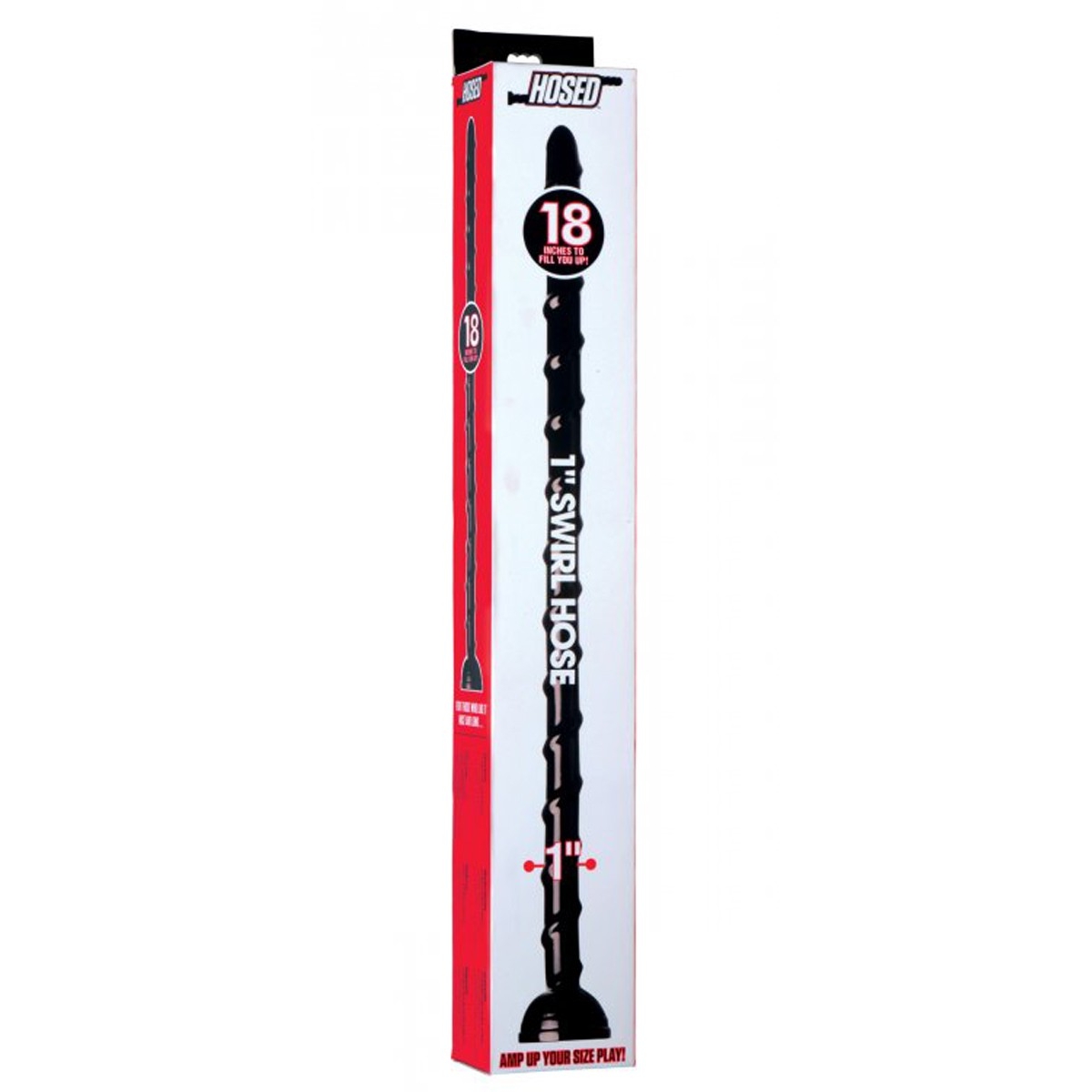 swirl thin anal snake 18 inch 1