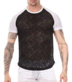 t shirt micah noir blanc