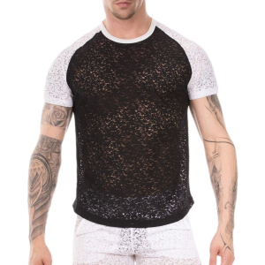 t shirt micah noir blanc
