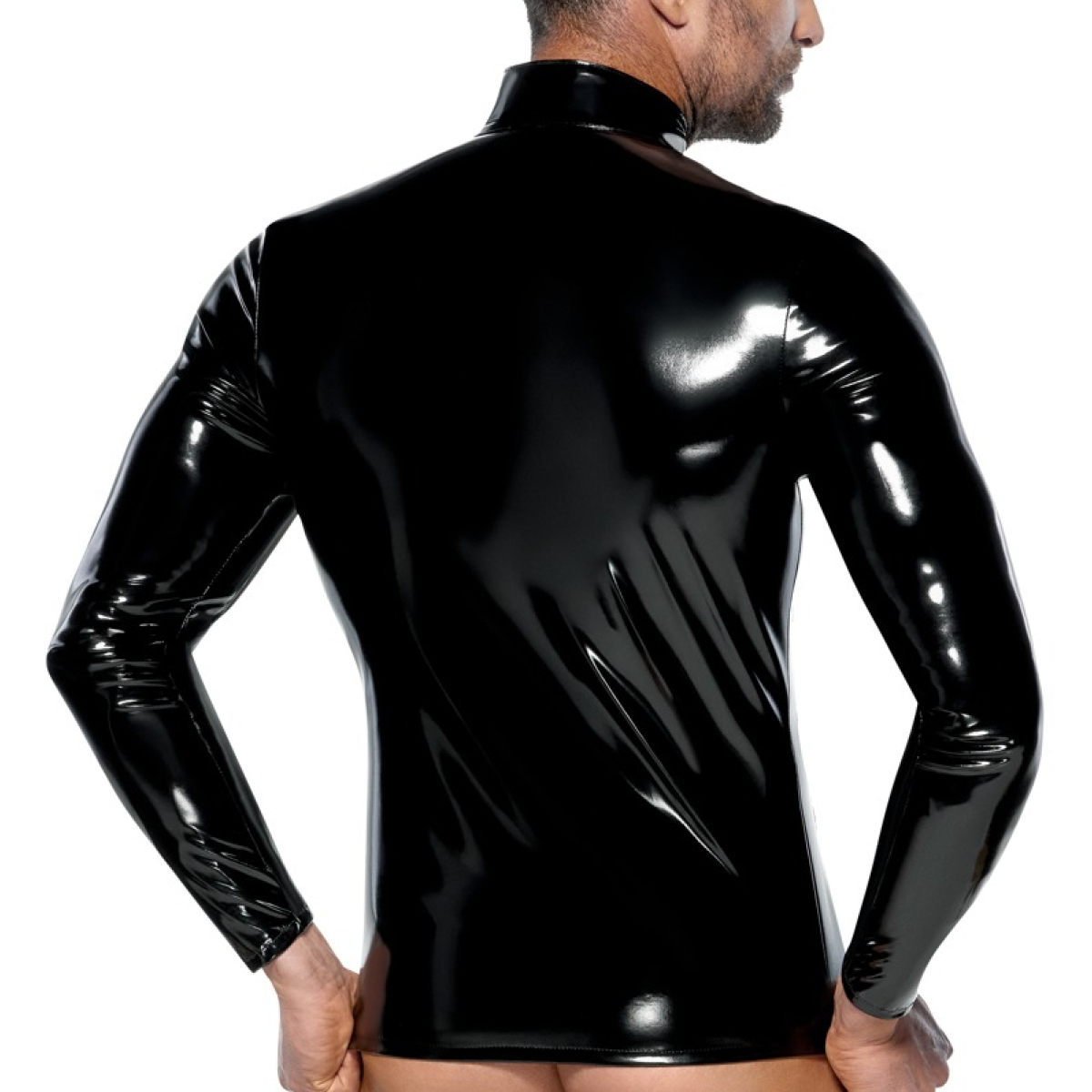 t shirt sexy vinyl up noir 1