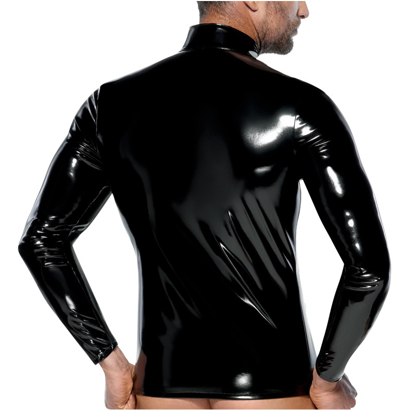 t shirt sexy vinyl up noir 1