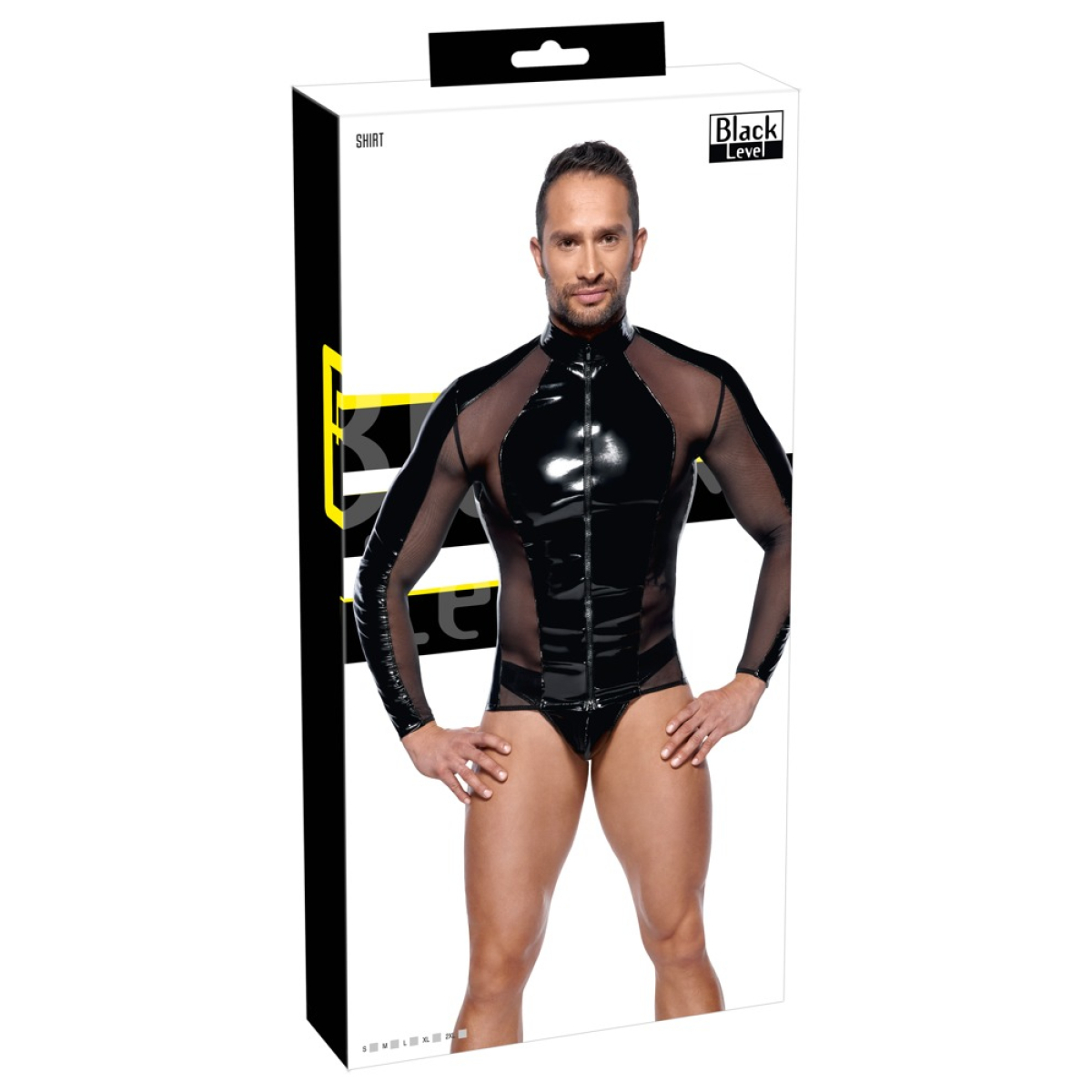 t shirt sexy vinyl up noir 2