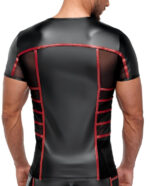 t shirt top ormeto noir rouge 1