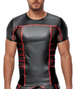 t shirt top ormeto noir rouge