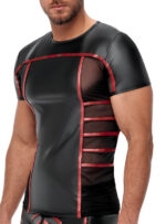 t shirt top ormeto noir rouge 3