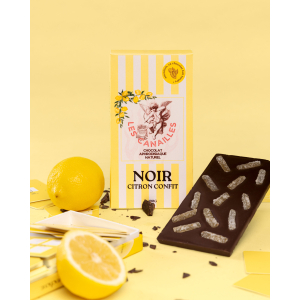 tablette de chocolat aphrodisiaque noir citron confit 100g scaled
