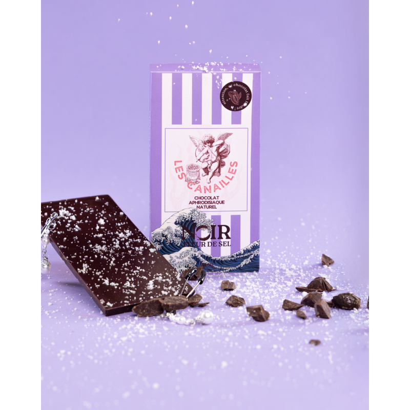 tablette-de-chocolat-aphrodisiaque-noir-fleur-de-sel-100g tablette de chocolat aphrodisiaque noir fleur de sel 100g scaled
