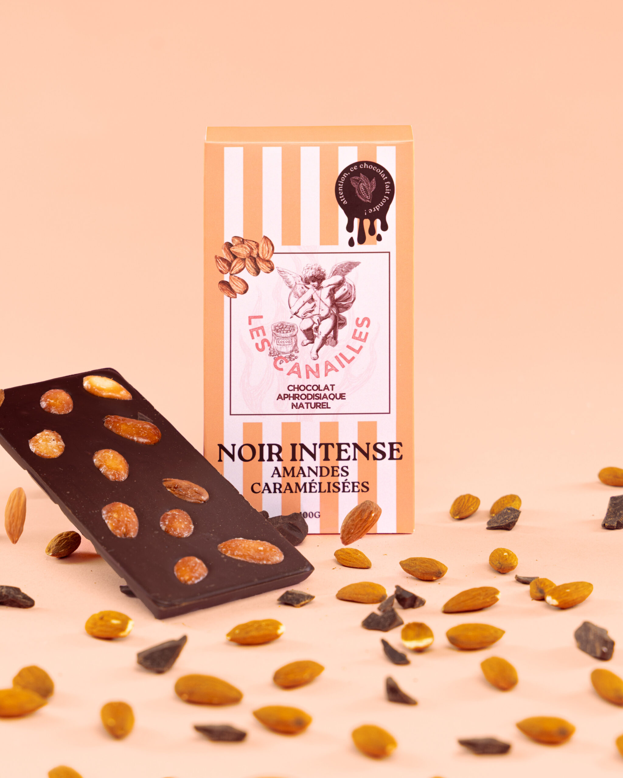 tablette-de-chocolat-aphrodisiaque-noir-intense-amandes-caramelisees-100g tablette de chocolat aphrodisiaque noir intense amandes caramelisees 100g scaled