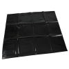 taie d oreiller noire en vinyle 80 x 80cm 2