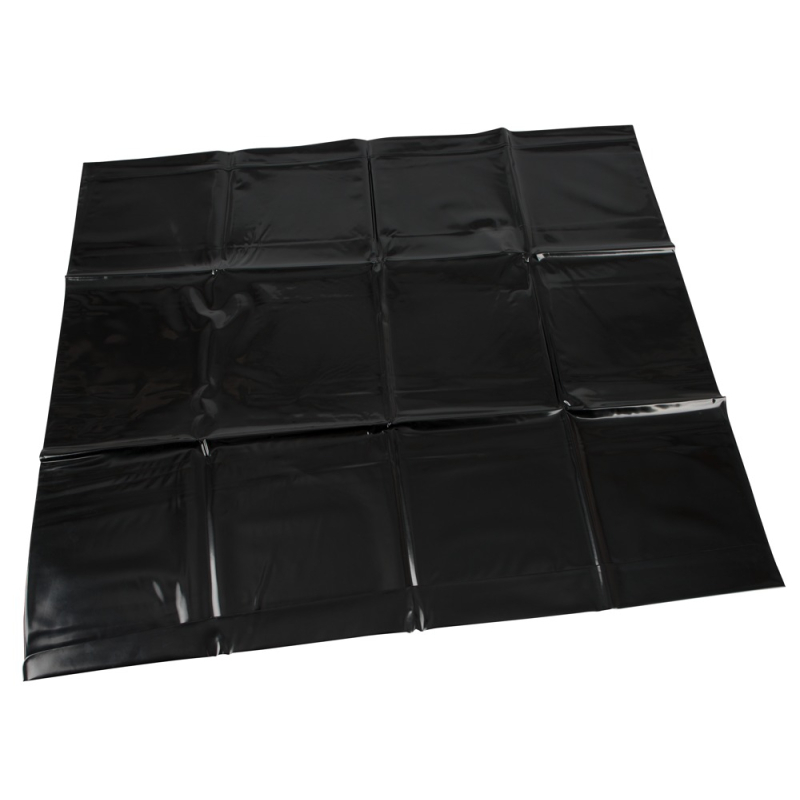 taie d oreiller noire en vinyle 80 x 80cm 2