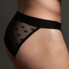 tanga fin star noir 1