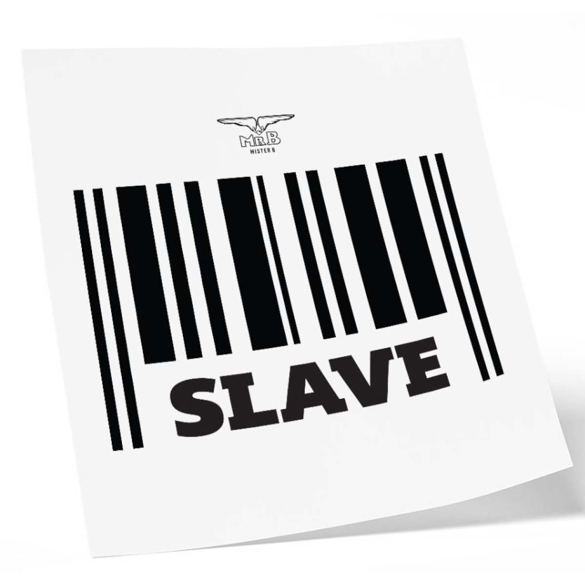 tatouage ephemere mrb slave 10 x 10cm 1