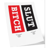 tatouage ephemere mrb slut bitch 15 x 5cm 1