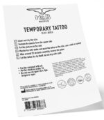 tatouage ephemere mrb slut bitch 15 x 5cm 2