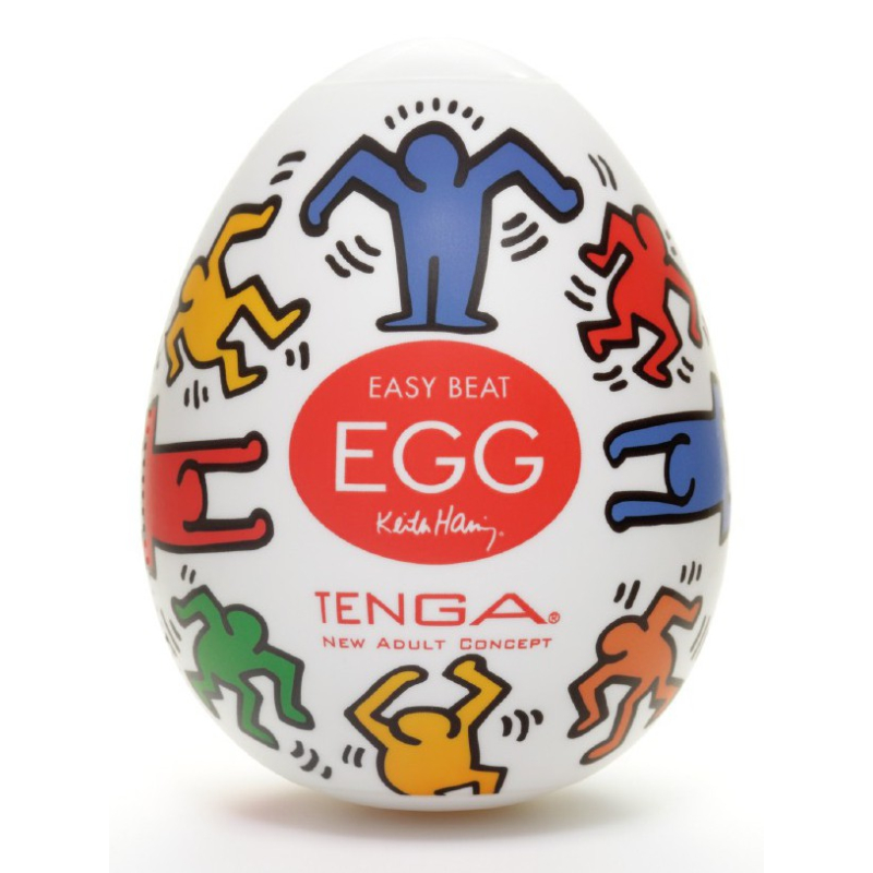 tenga egg dance by keith haring