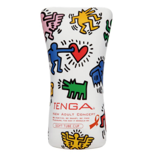 tenga soft tube cup by keith haring