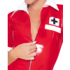 tenue infirmiere vinyl nurse rouge 4