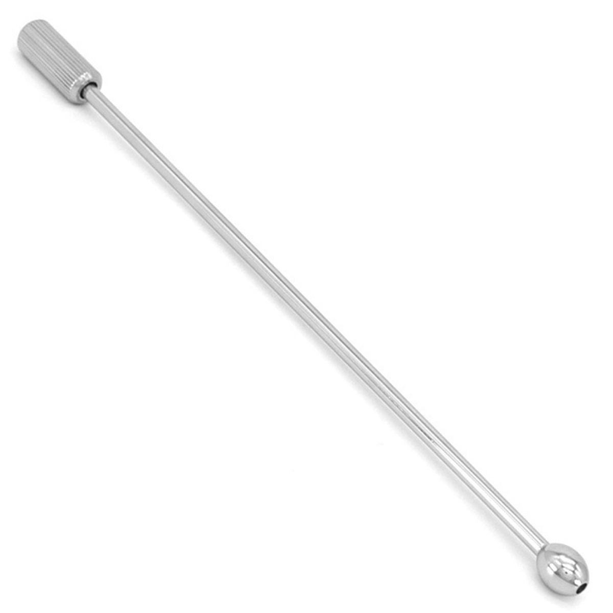 tige d uretre percee stainball 18cm 2