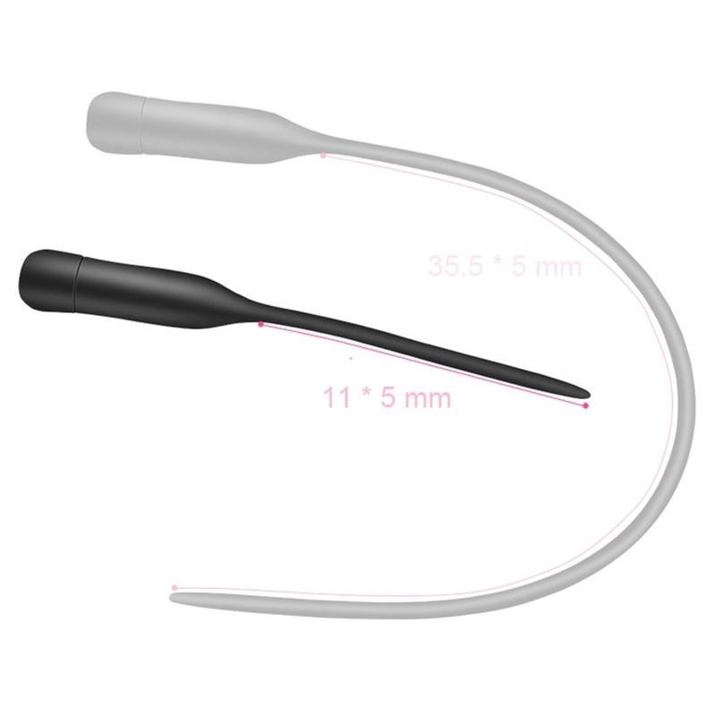 tige d uretre vibrante silicone tigly small 11cm diametre 5mm 3