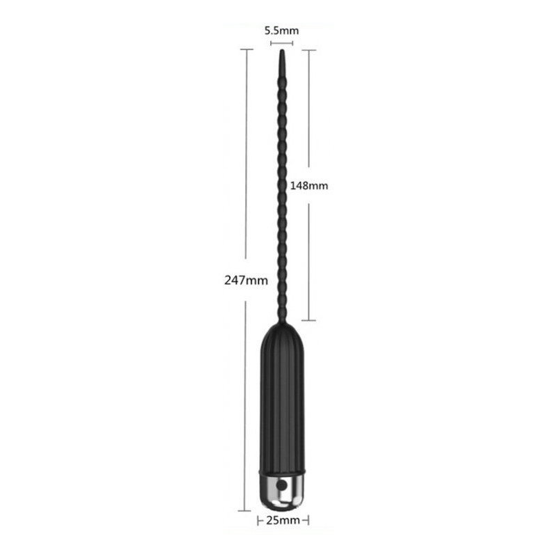 tige d uretre vibrante thread 15cm diametre 5mm 6
