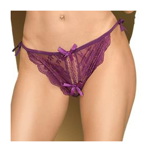 too hot to be real panties purple