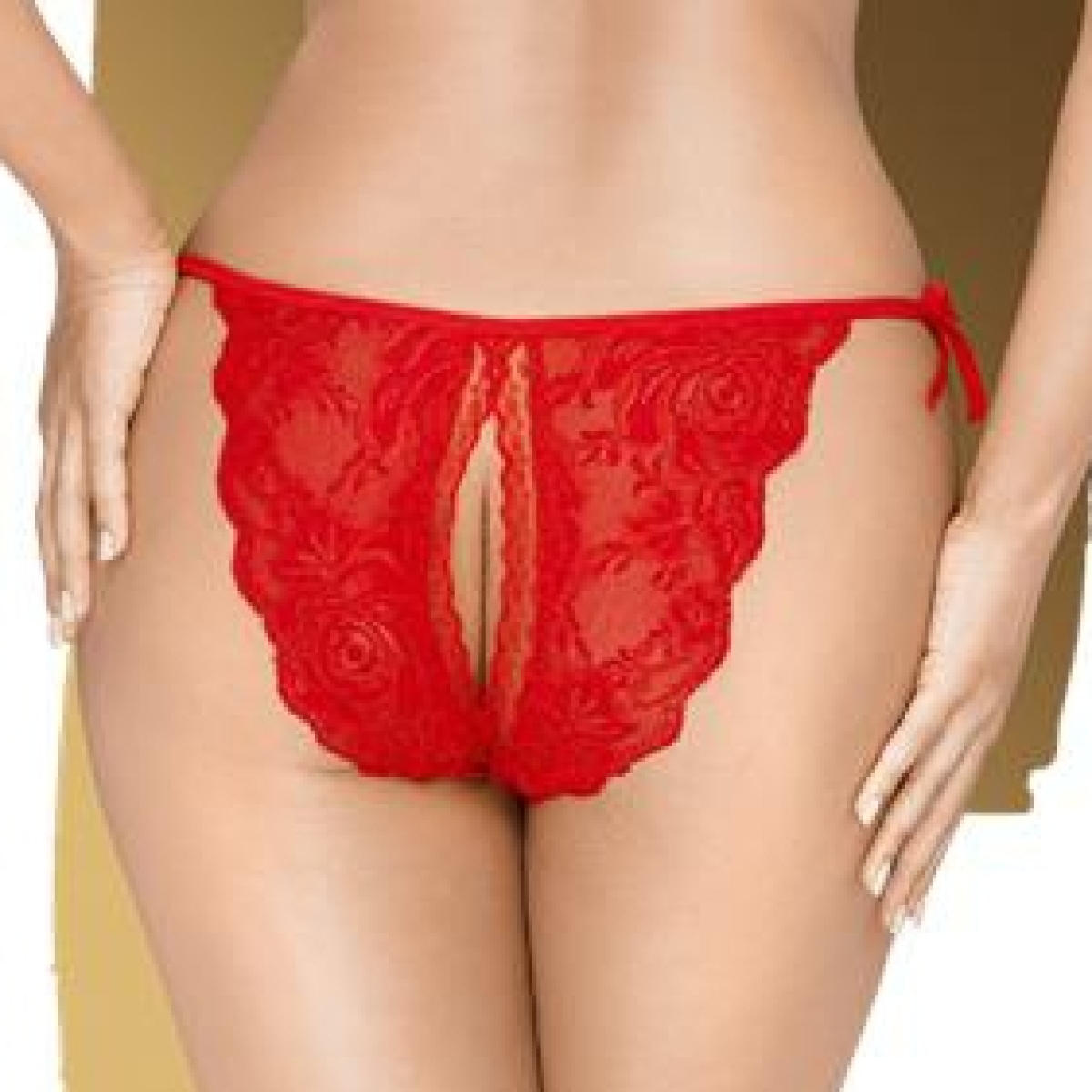 too hot to be real panties red 1