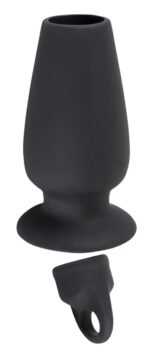 tunnel avec bouchon anal lust 9 x 5 cm