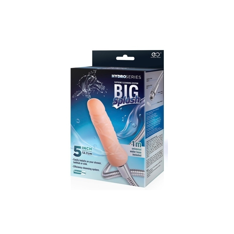 tuyau avec gode big splash 12 x 3cm 1