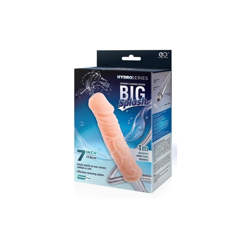 tuyau avec gode big splash 16 x 4cm 1