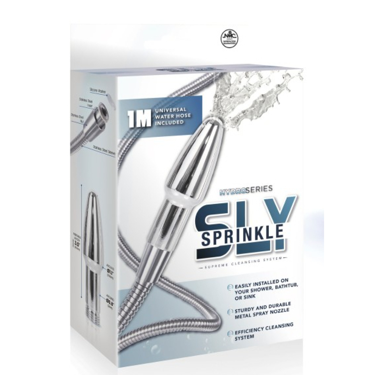 tuyau de lavement avec embout bulletsly 9 x 28cm 1