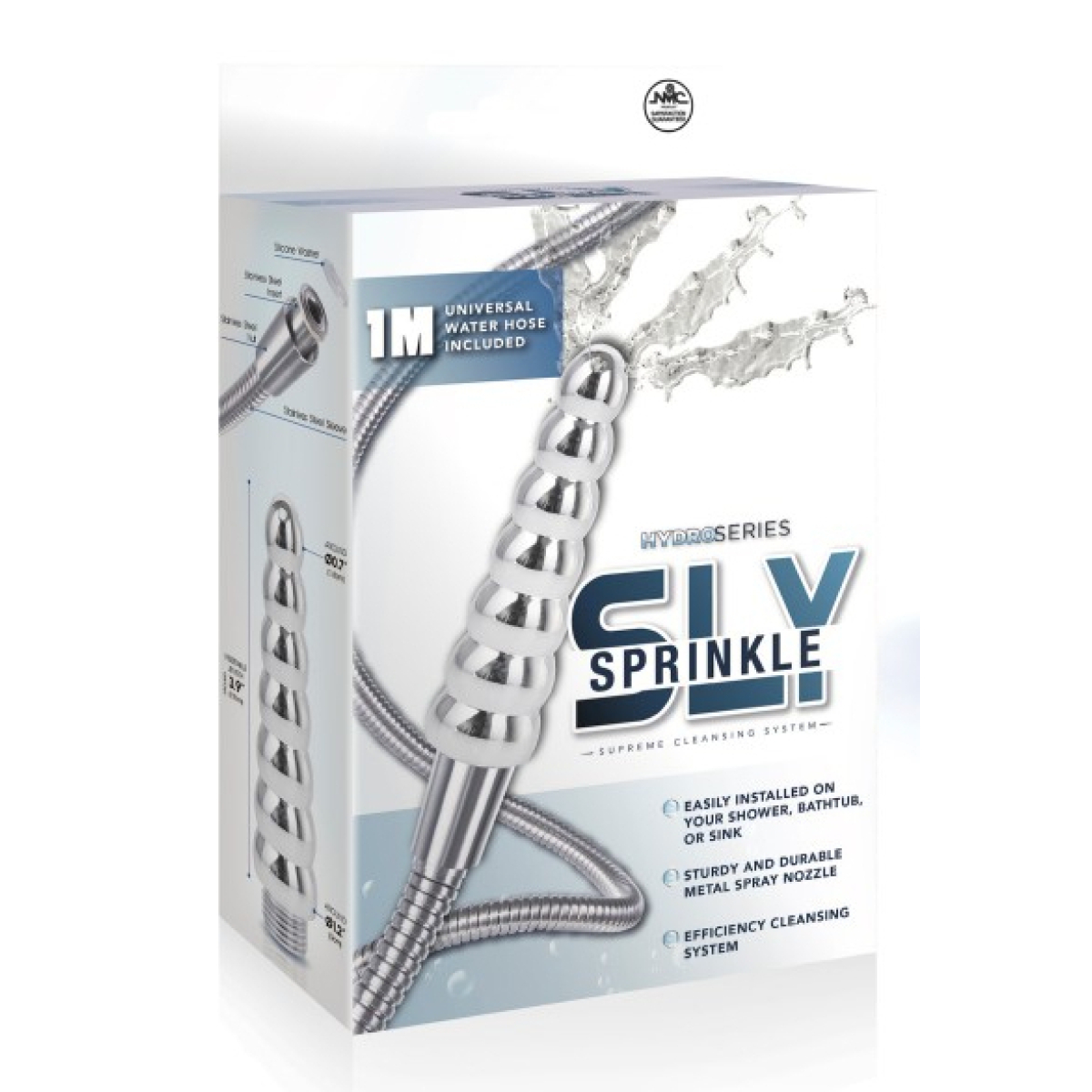 tuyau de lavement avec embout taperedbeads 10 x 28cm 1