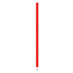 tuyau flexible pour pompe a penis pumpy 27 x 1cm rouge