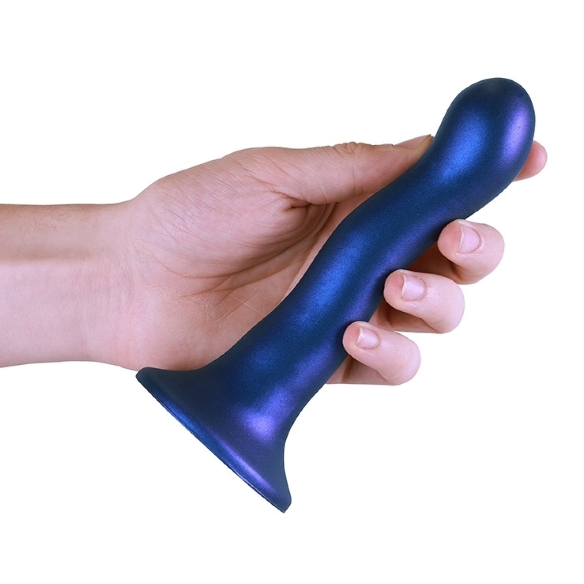 ultra soft silicone curvy g spot dildo 7 17 cm 4