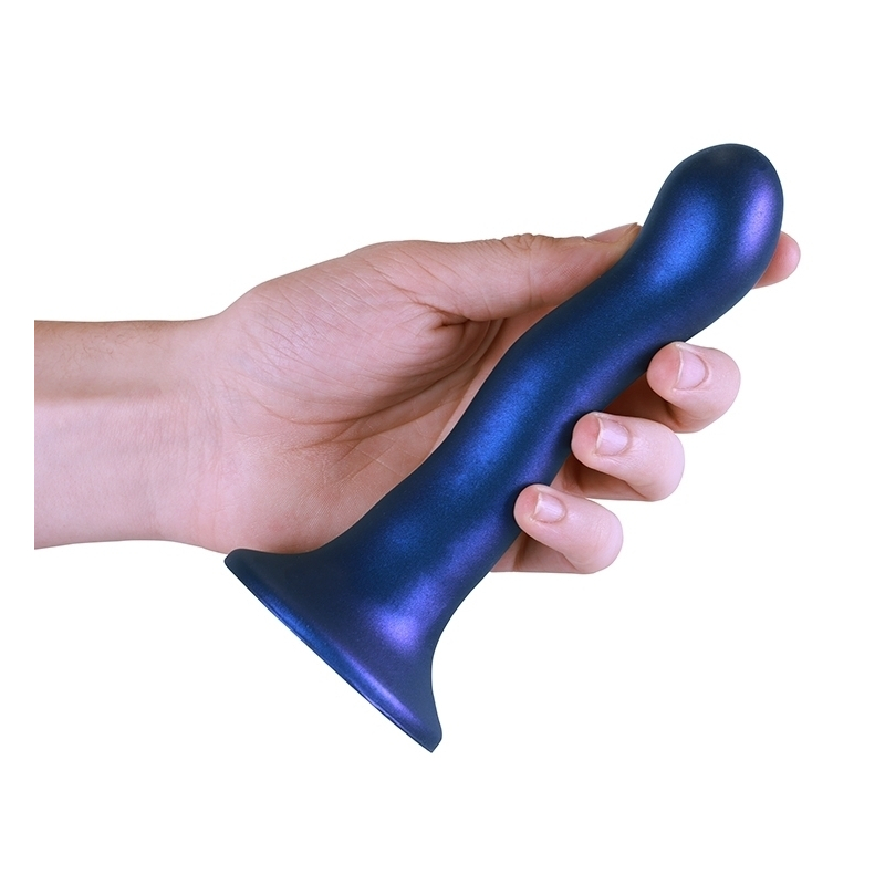 ultra soft silicone curvy g spot dildo 7 17 cm 4