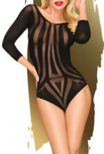 under my spell mesh teddy