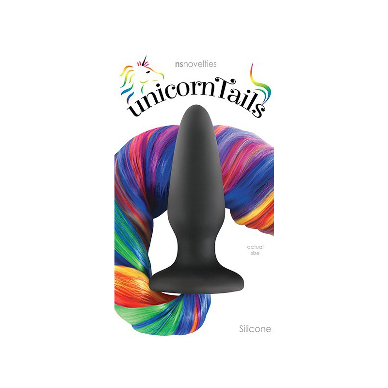 unicorn tails rainbow