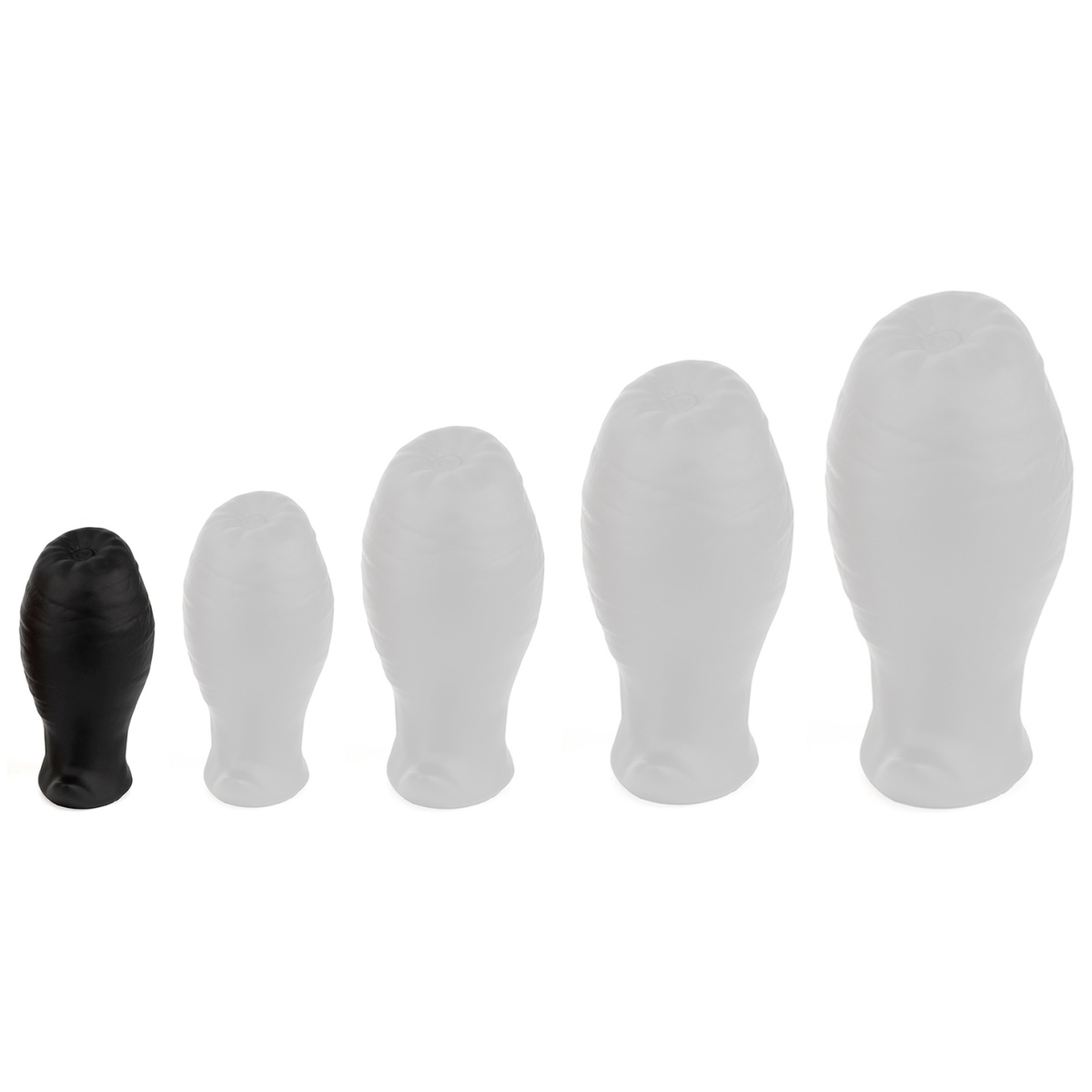 upgrade dragon egg butt plug black xs