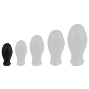 upgrade dragon egg butt plug black xs