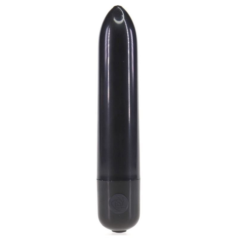usb tip recharging vibrating bullet black