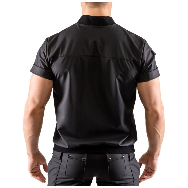veste avec poches junnia noire 1