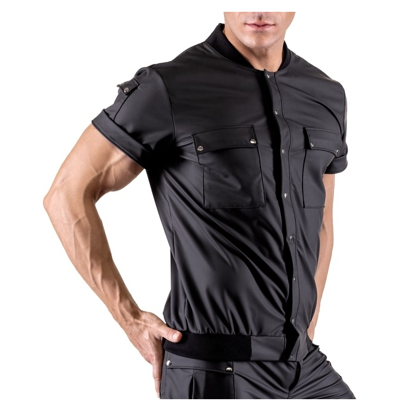 veste avec poches junnia noire 2
