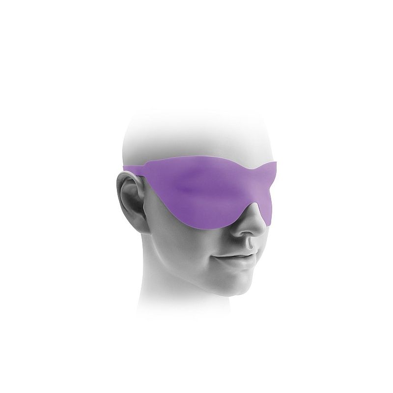 vibrating double delight strap on purple 3
