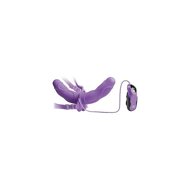 vibrating-double-delight-strap-on-purple vibrating double delight strap on purple