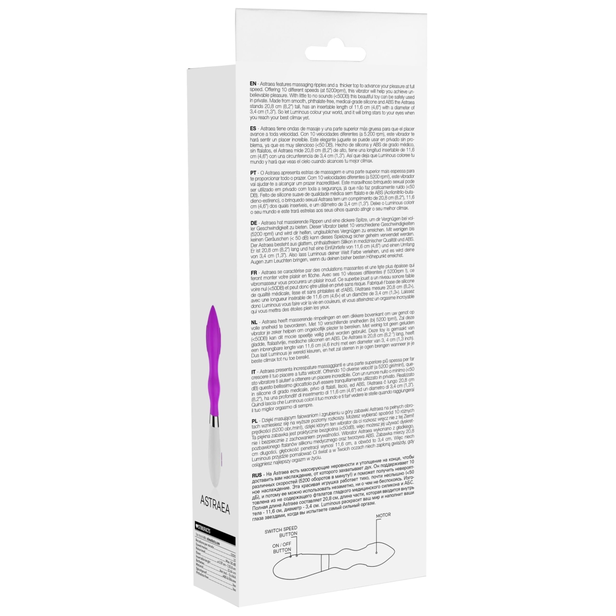 vibro astraea 12 x 36cm rose 7 scaled