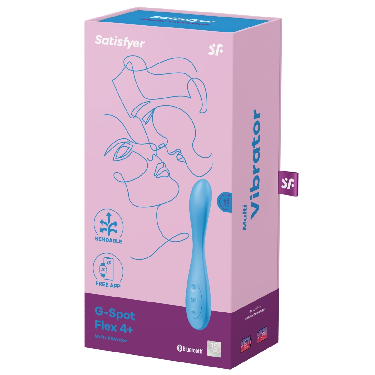 vibro connecte g spot flex 4 satisfyer 20cm bleu 10 scaled