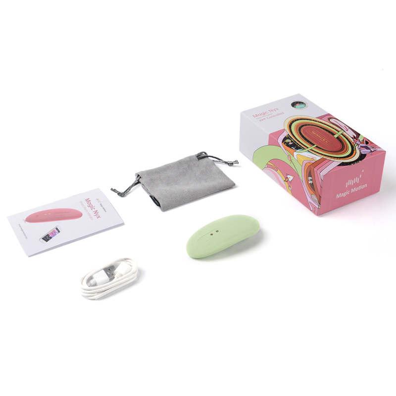 vibro de culotte connecte magic nyx vert 2