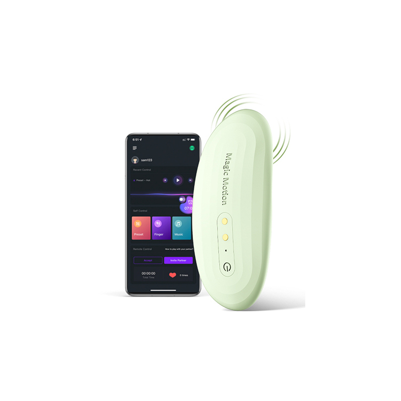 vibro-de-culotte-connecte-magic-nyx-vert vibro de culotte connecte magic nyx vert