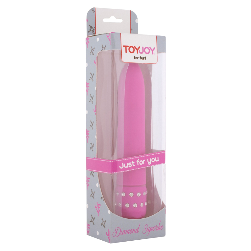 vibro diamond superbe 15cm rose 1 scaled
