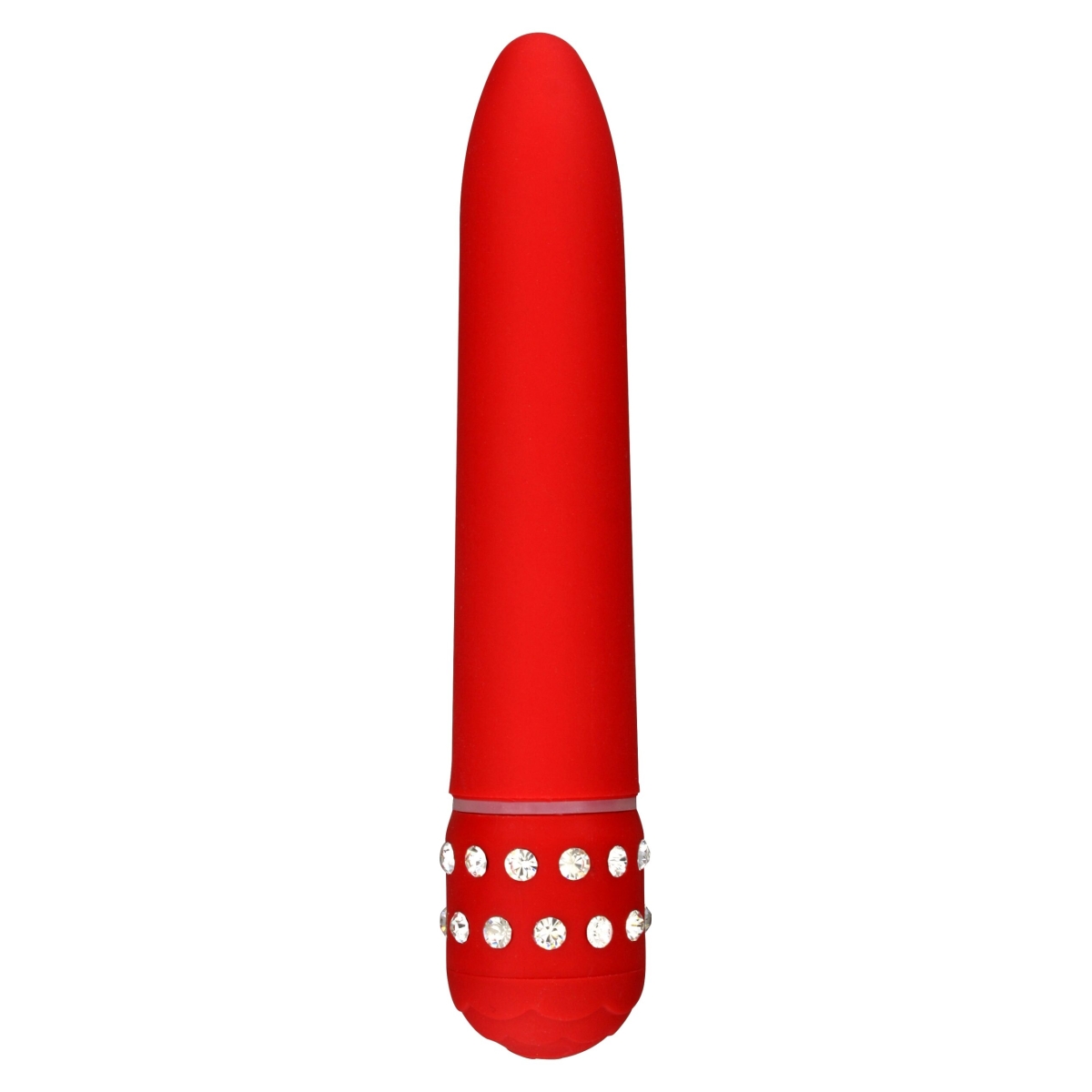 vibro diamond superbe 15cm rouge scaled
