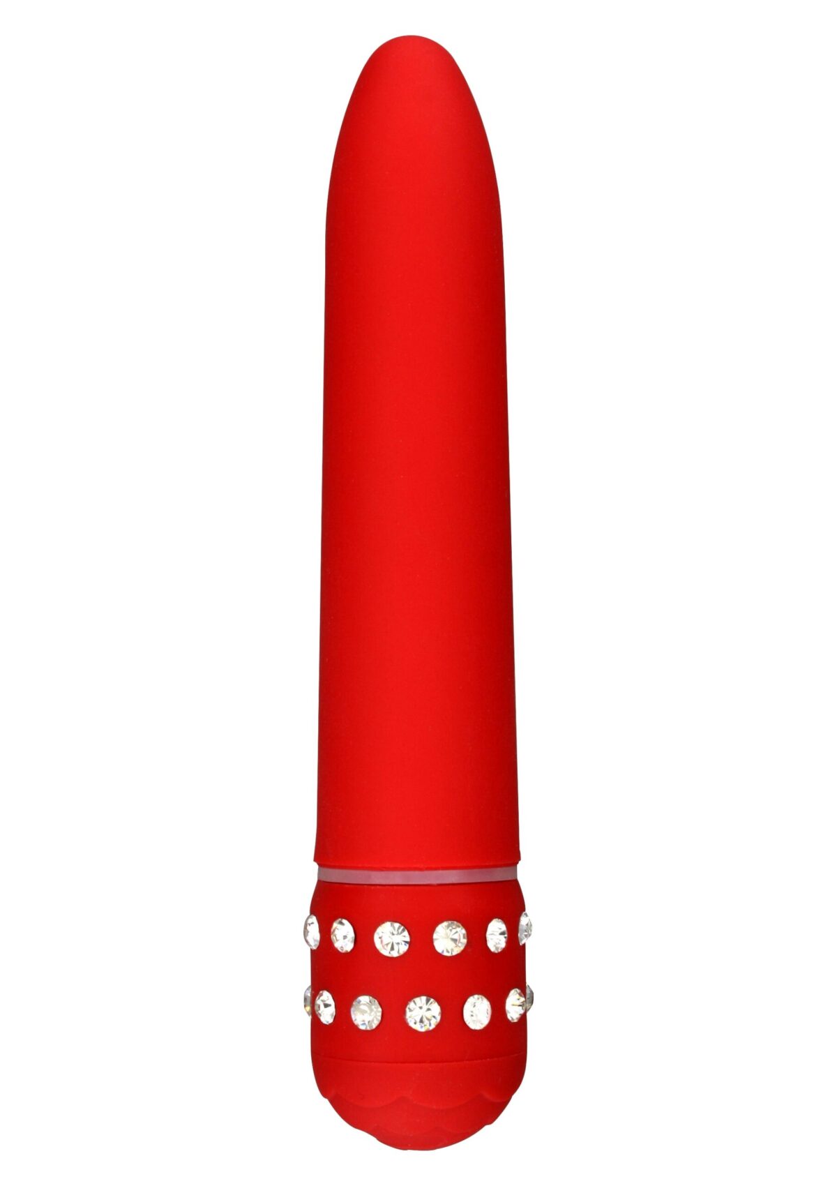 vibro diamond superbe 15cm rouge scaled
